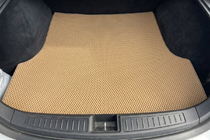 Tesla Model S 2012– EVA Kofferraummatte hinten (2012-2021, Beige) Foto 1