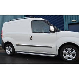 Türgriffblenden und Zierleisten (8 Stk, Edelstahl) Peugeot Bipper 2008-2017 Foto 2