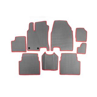EVA Fußmatten für +2 (3 Reihen, grau) Nissan Qashqai 2010-2014 Foto 1