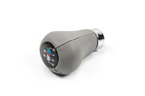 BMW 3er E30 1982–1994 Schaltknauf OEM (Kunstleder, grau glatt) Foto 3