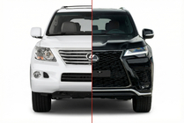 Lexus LX570/450d 2008-2022 Facelift Bodykit auf LX600 Foto 1