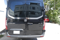 Mercedes Sprinter W907/W910 2018- Heckscheibenleiste V-2 Carmos (2 Stk, Edelstahl) Foto 4