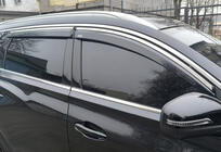 Chery Tiggo 7 2020- Windabweiser mit Chromleiste (4 Stk, Niken) Foto 1