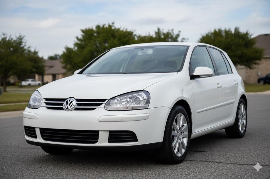 Volkswagen Golf 5 2003-2009 Frontscheinwerfer mit LED-Tagfahrlicht Silver (2 Stk) Image