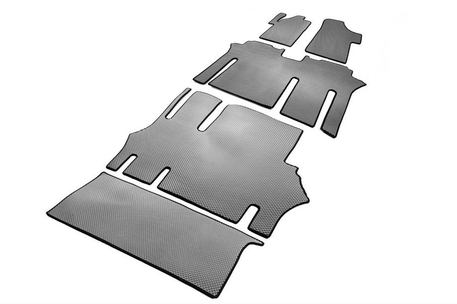 Mercedes Viano 2004-2014 EVA V2 Fußmatten (Nur Abholung, Komplettset, Grau) Image