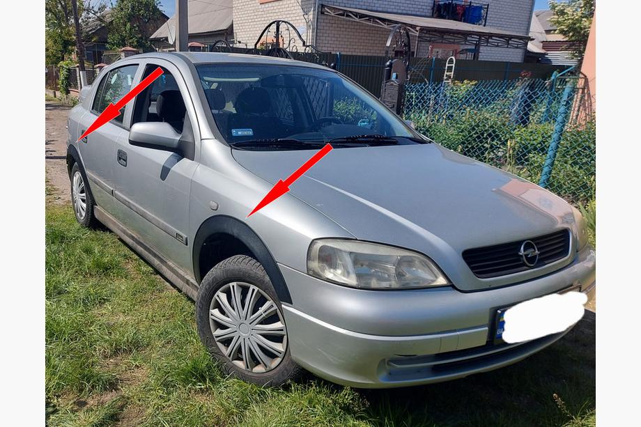 Opel Astra G classic 1998-2012 Kotflügelverbreiterungen (4 Stk, schwarz metallisch) Image