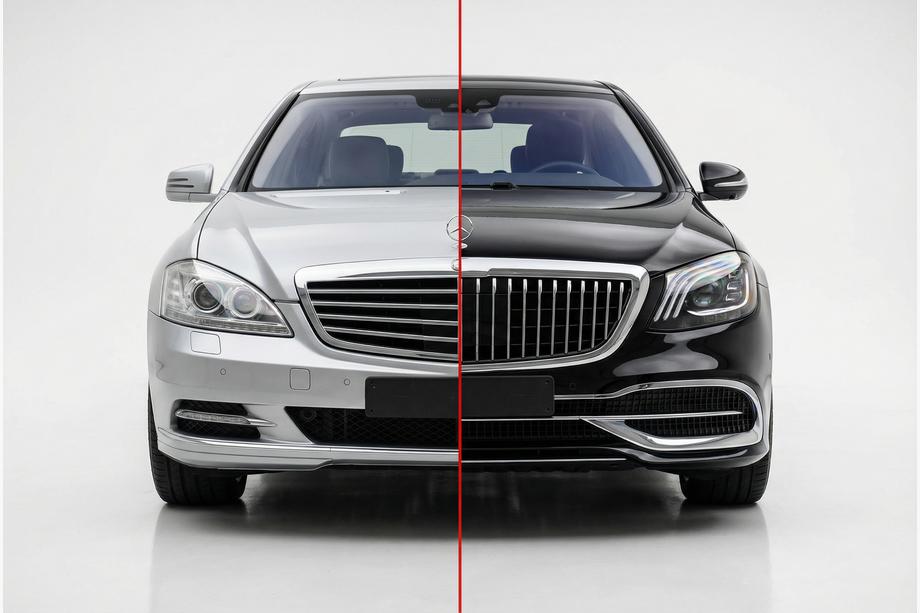 Mercedes S-class W221 2005-2013 Facelift Kit auf X222 Maybach S600 Image
