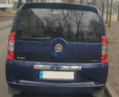 Peugeot Bipper 2008-2017 Chromleiste über dem Kennzeichen (Edelstahl) OmsaLine - Italienischer Edelstahl Foto 1