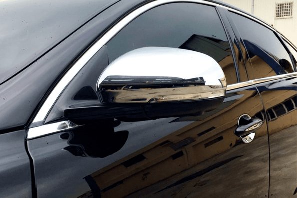 Warum braucht man Overlays auf den Seitenspiegeln des Autos?