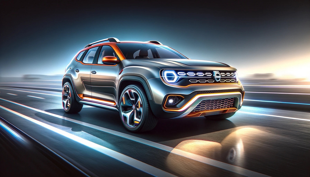 Präsentation des neuen Dacia Duster 2024-2025.
