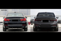 BMW 7 Series F01/F02 2008-2015 Facelift Kit auf G12 M760 (mit Austausch von Kofferraumdeckel und hinteren Kotflügeln) Foto 131