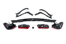 BMW 7 Series F01/F02 2008-2015 Facelift Kit auf G12 M760 (mit Austausch von Kofferraumdeckel und hinteren Kotflügeln) Foto 69