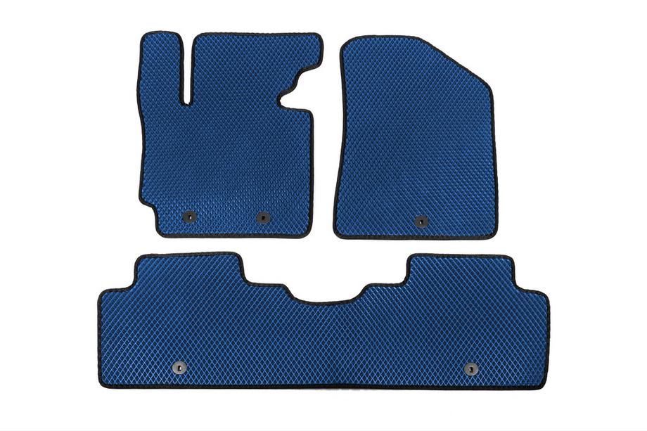 Kia Soul II 2013-2018 EVA Fußmatten (Blau) Image