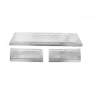 Einstiegsleisten innen Edelstahl Carmos V3 (3 Stk) Volkswagen T5 Transporter 2003-2010 Foto 2