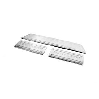 Einstiegsleisten innen Edelstahl Carmos V3 (3 Stk) Volkswagen T5 Transporter 2003-2010 Foto 3