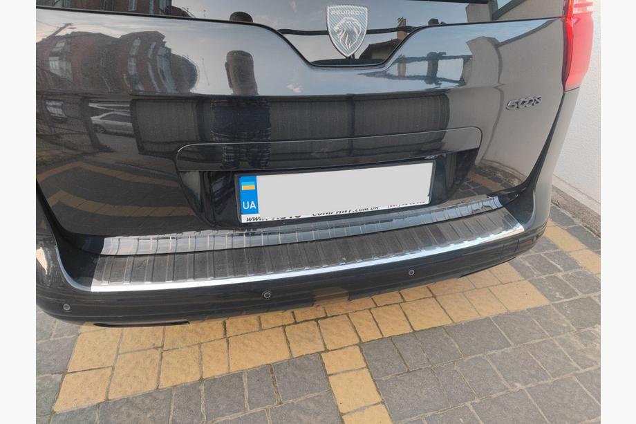 Peugeot 5008 2009-2016 Heckstoßstangenschutz Carmos Edelstahl Image