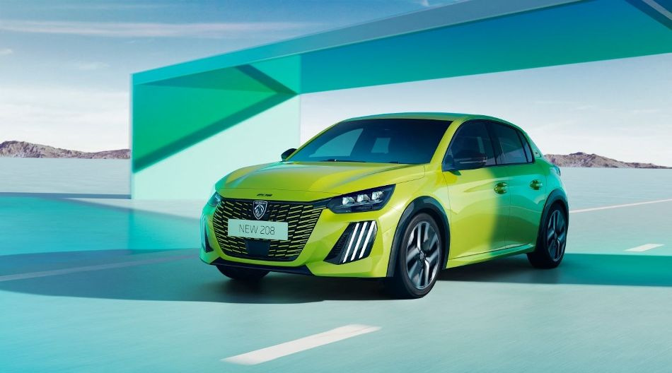 Aktualisierter kompakter Schrägheck-Peugeot 208