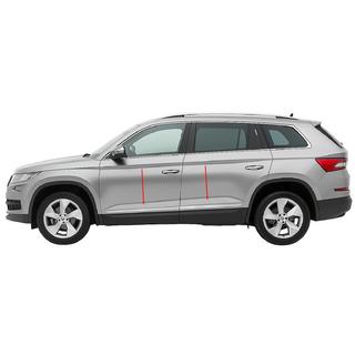 Schmale Edelstahltürleisten Carmos Skoda Kodiaq 2016-2023 Foto 1