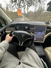 Tesla Model X 2015- Lenkrad Sportlenkrad (Alcantara, Carbon, mit Heizung) Foto 2