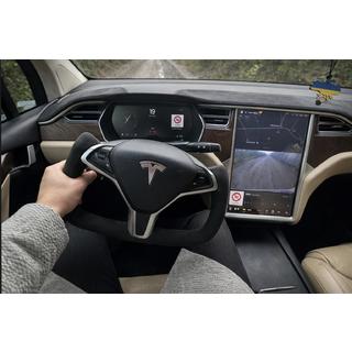 Lenkrad Sportlenkrad (Alcantara, Carbon, mit Heizung) Tesla Model X 2015- Foto 1