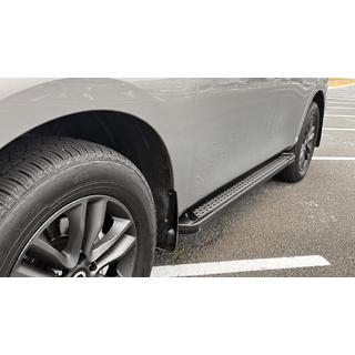Seitenschweller New Vision Grey (2 Stk., Aluminium)