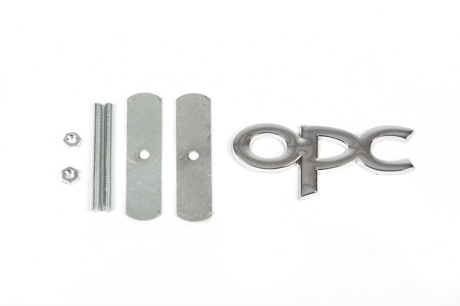 Opel Metallemblem für Kühlergrill OPC (Chrom) Foto 1