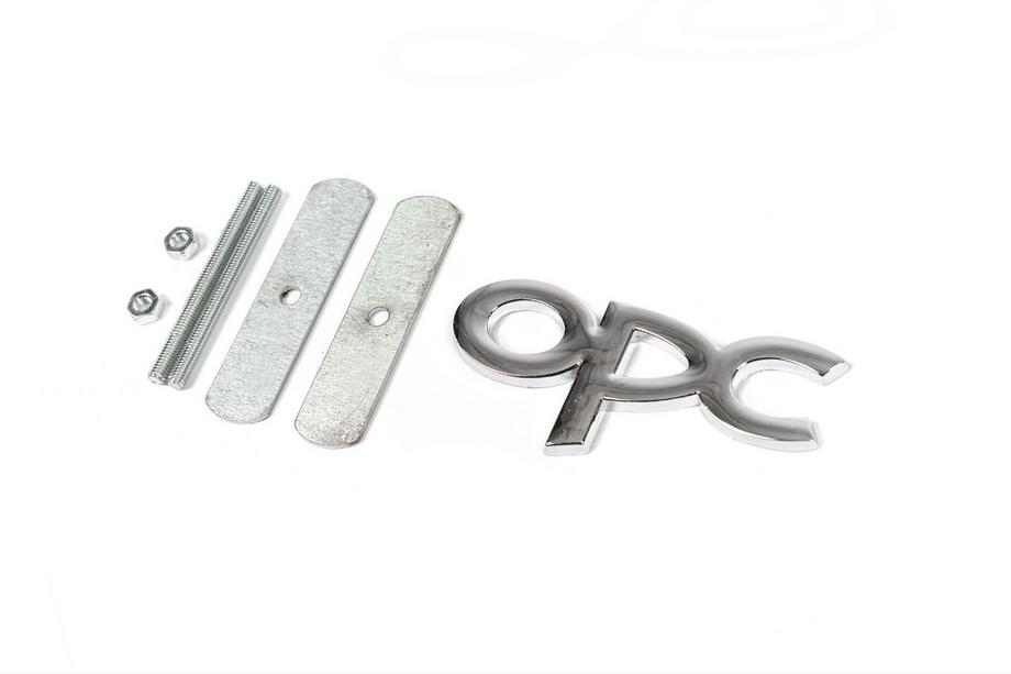 Opel Metallemblem für Kühlergrill OPC (Chrom) Foto 2