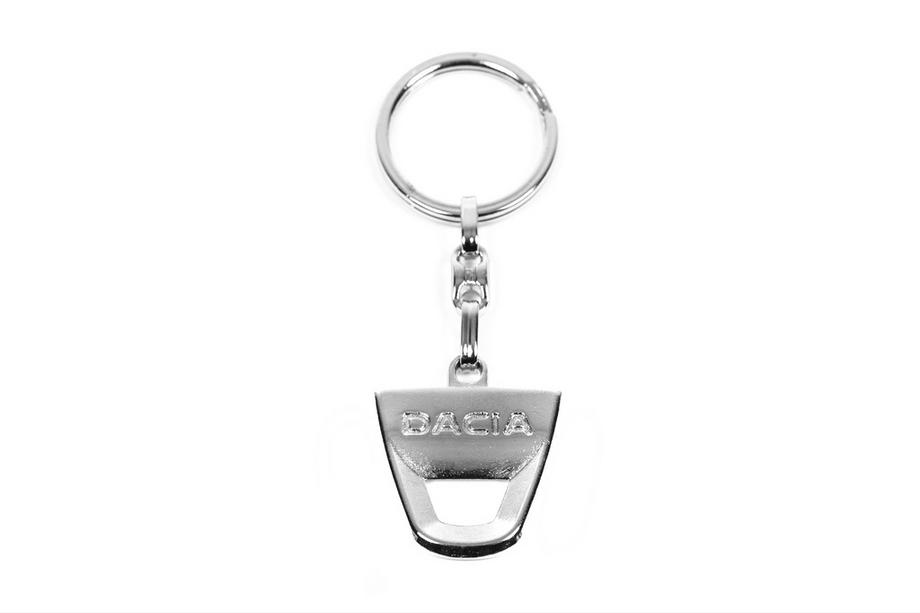 Dacia Metallschlüsselanhänger mit Dacia Logo Foto 1