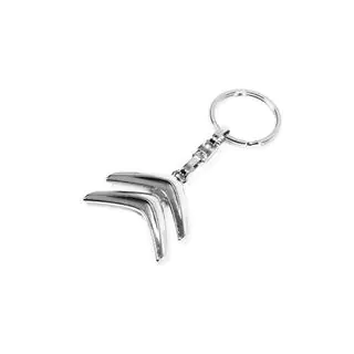 Metallschlüsselanhänger mit Citroen Logo Foto 2