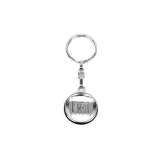 Metallschlüsselanhänger mit Fiat Logo Foto 1