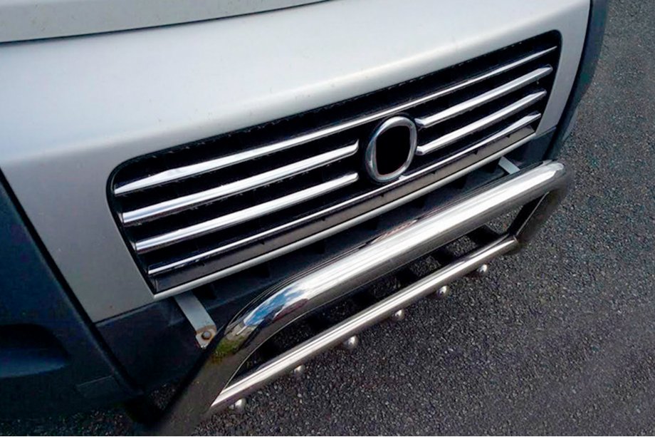 Fiat Ducato 2006-2025 Chrom Kühlergrill Abdeckungen 2006-2014 (6 Stk, Edelstahl) B-Ware Image