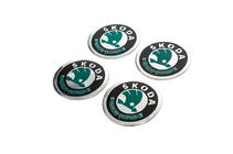 Skoda Aufkleber für Felgendeckel V2 60mm (4Stk) Foto 2