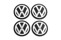 Volkswagen Aufkleber für Felgendeckel 90mm (4 Stück) Foto 2