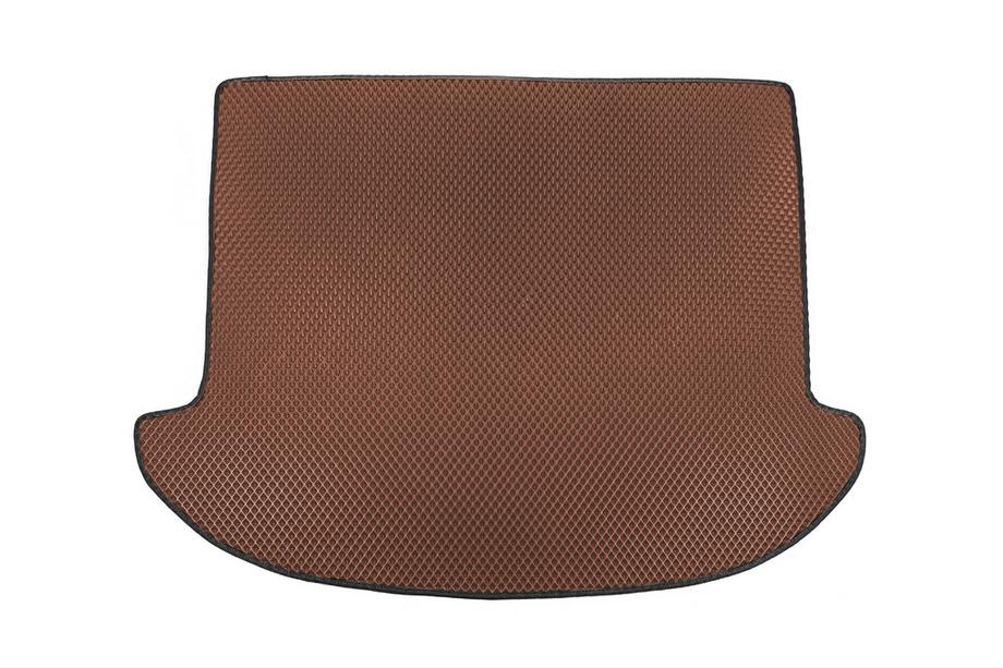 Hyundai Santa Fe 3 2012-2018 Kofferraummatte (EVA, ziegelrot) (7-Sitzer) Image