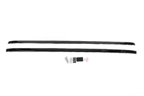 Lexus LX570/450d 2008-2022 Dachreling Schwarz 2008-2015 (Design 2018, 2 Stk) Foto 3