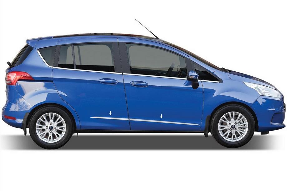 Ford B-Max 2012-2017 Türleisten OmsaLine (4 Stk, Edelstahl) Image