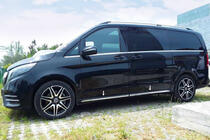 Mercedes Vito/V-class W447 2014- Einstiegsleisten Edelstahl (4 Stk) Foto 1
