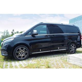 Einstiegsleisten Edelstahl (4 Stk) Mercedes Vito/V-class W447 2014- Foto 1