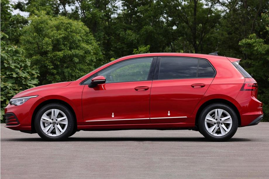 Volkswagen Golf 8 2019- Türleisten Edelstahl (4 Stück) Foto 1