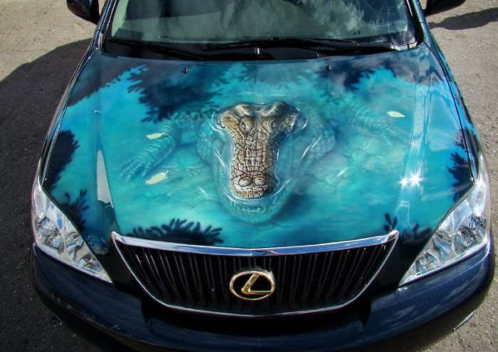 Kunst auf Rädern: Inspirierende Auto-Airbrush-Trends