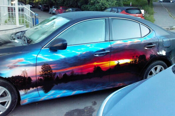 Kunst auf Rädern: Inspirierende Auto-Airbrush-Trends