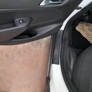 T&uuml;rschweller Abdeckungen EuroCap (4 Stk, ABS) Opel Crossland X 2017-2024 Foto 2