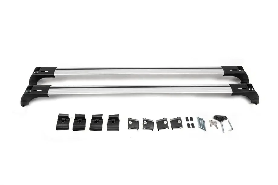 BMW X3 F25 2011-2018 Dachträger für integrierte Reling abschließbar Skybar V2 (2 Stk) Foto 3