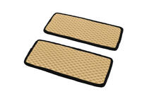Peugeot Boxer 2006-2025 Polyurethan Einstiegsleisten Matten (2 Stk, EVA, Beige) Foto 2