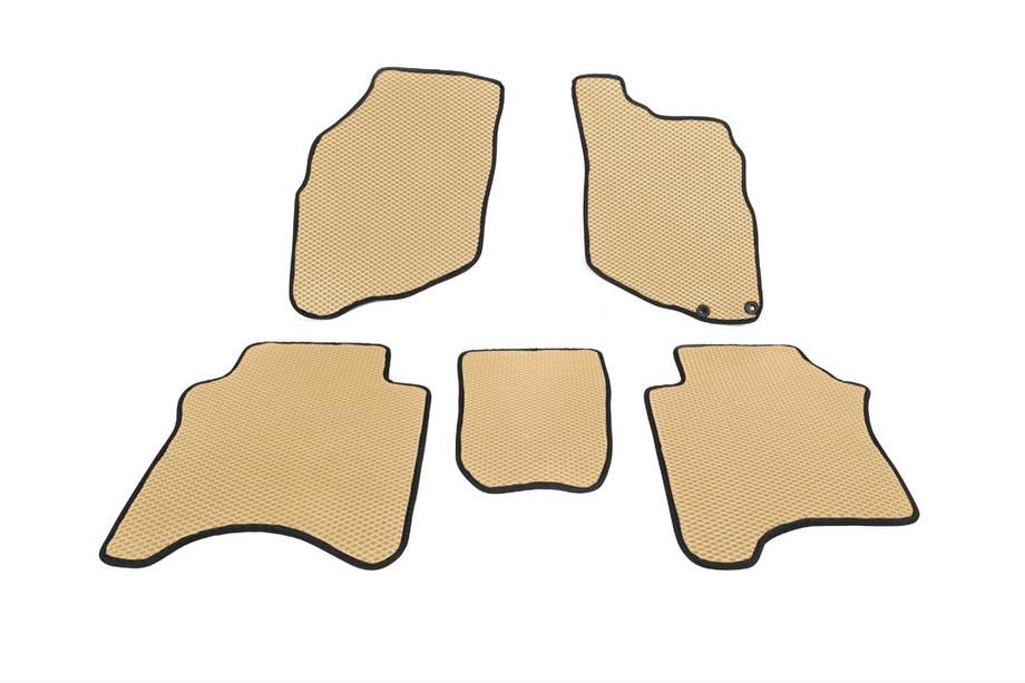Honda FIT/Jazz 2002-2008 EVA Fußmatten (Beige) Image