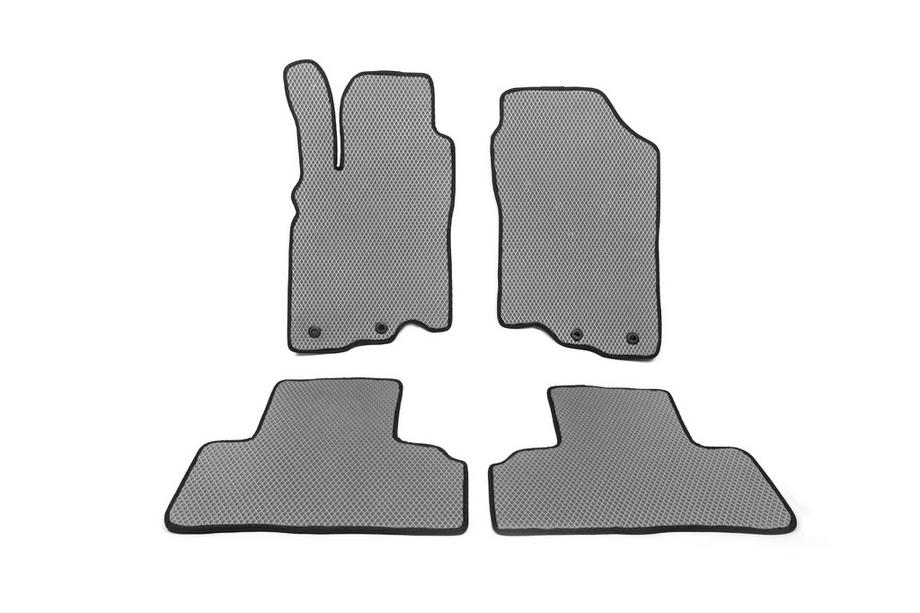 Honda Insight II 2009-2014 EVA Fußmatten (Grau) Image