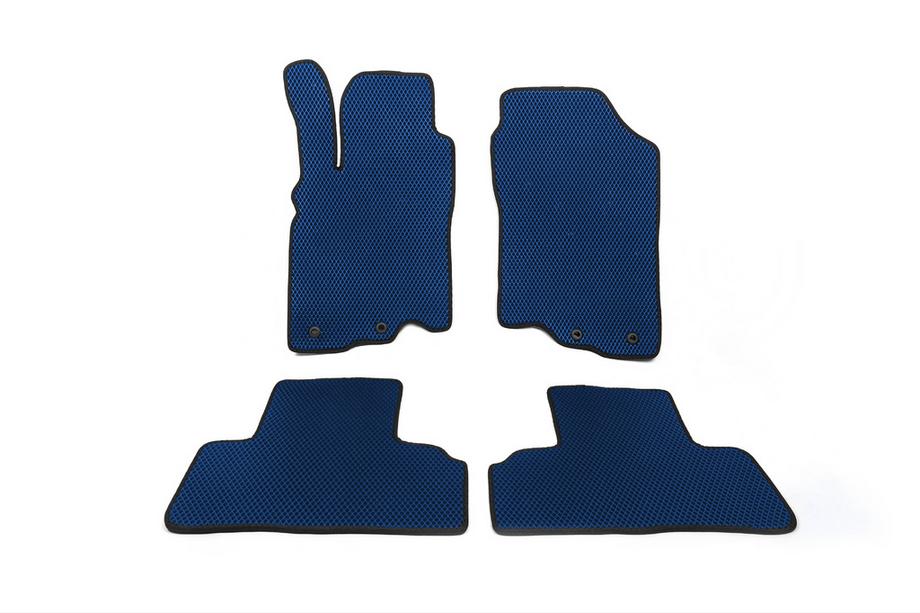 Honda Insight II 2009-2014 EVA Fußmatten (Blau) Image