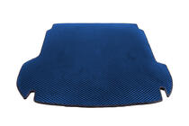Hyundai Santa Fe 2 2006-2012 Kofferraummatte (EVA, Blau) (5-Sitzer) Foto 1