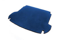 Hyundai Santa Fe 2 2006-2012 Kofferraummatte (EVA, Blau) (5-Sitzer) Foto 2