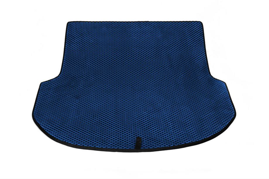 Hyundai Santa Fe 3 2012-2018 Kofferraummatte (EVA, Blau) (5-Sitzer) Image